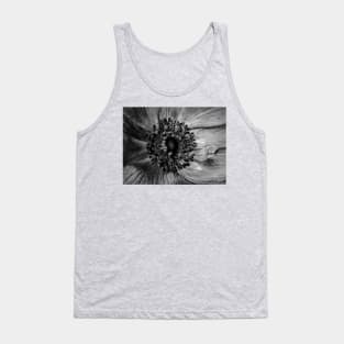 The Anemone in Black and white Tank Top
